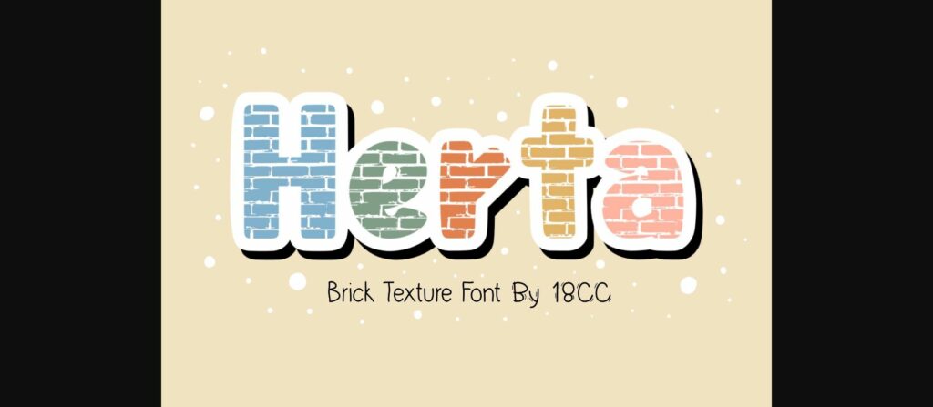 Herta Font Poster 3