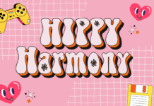 Hippy Harmony Font Poster 1
