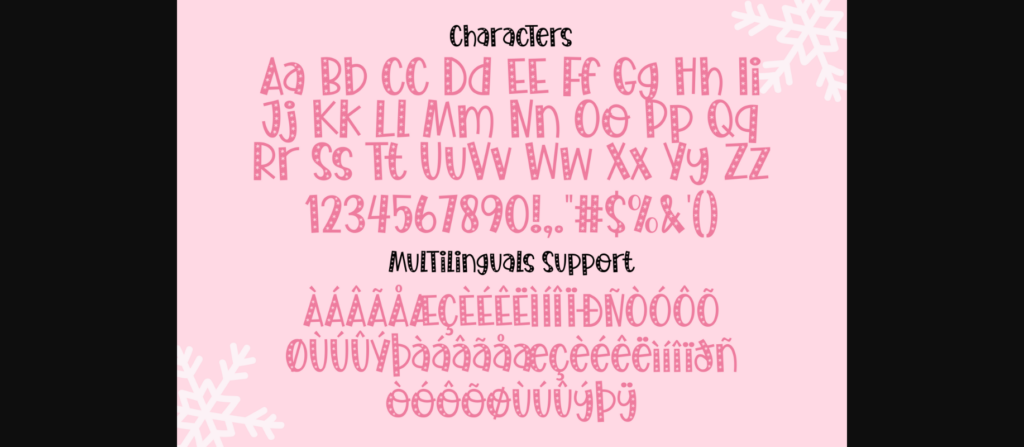 Holiday Vibes Font Poster 9
