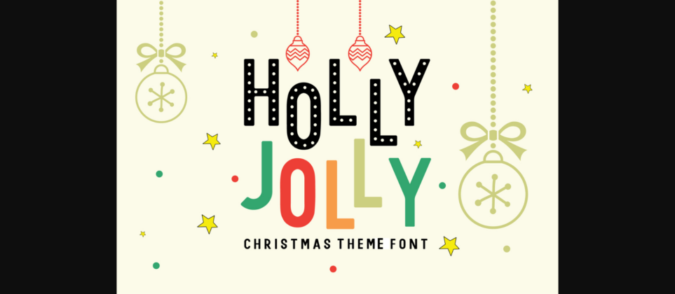 Holly Jolly Font Poster 1