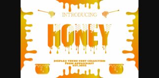 Honey Font Poster 1