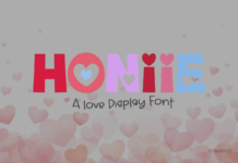 Honiie Font Poster 1