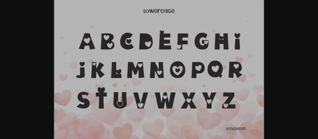 Honiie Font Poster 5