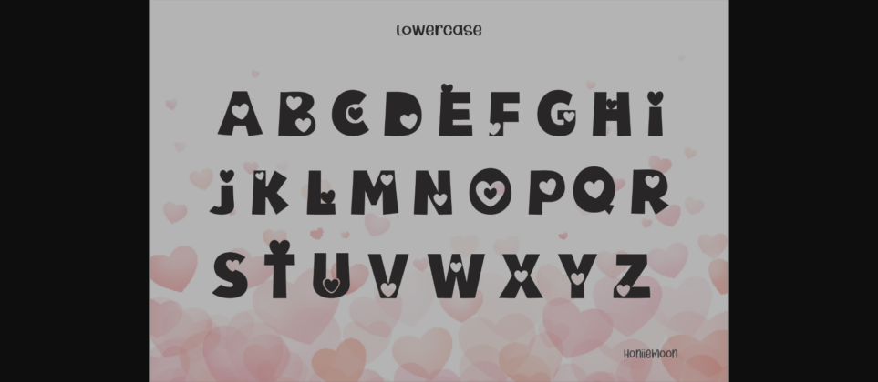 Honiie Font Poster 5