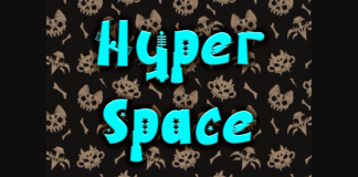 Hyper Space Font Poster 1