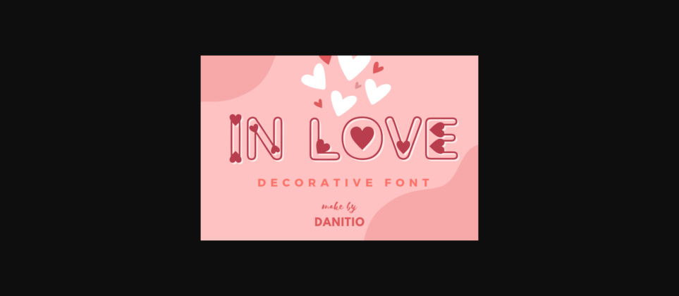 In Love Font Poster 3