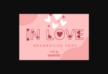 In Love Font Poster 1