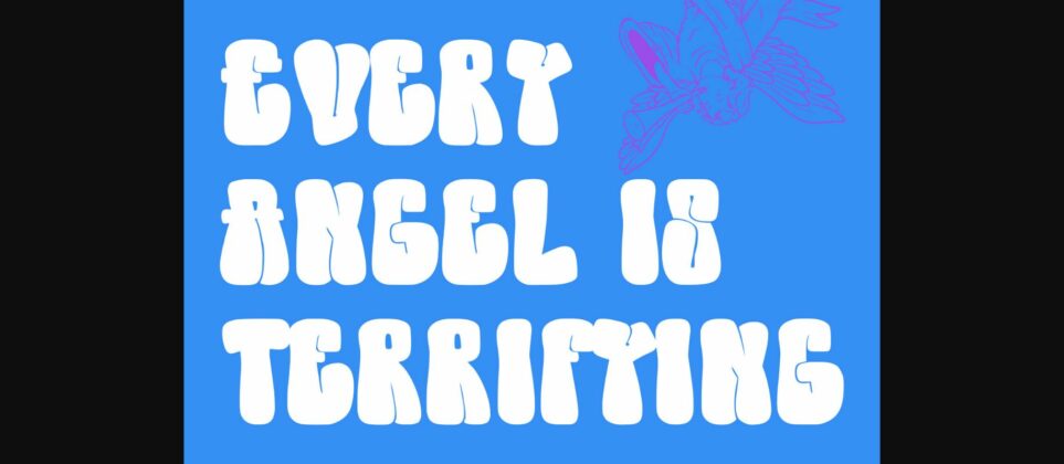 Inangel Font Poster 4