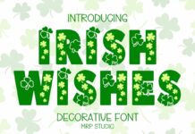 Irish Wishes Font Poster 1