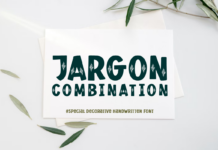 Jargon Font Poster 1