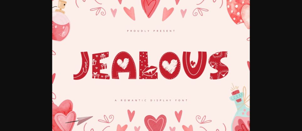Jealous Font Poster 3