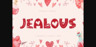 Jealous Font Poster 1