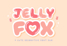 Jelly Fox Font Poster 1
