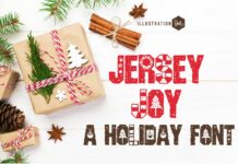 Jersey Joy Font Poster 1