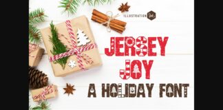 Jersey Joy Font Poster 1