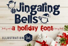 Jingaling Bells Font Poster 1