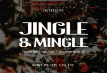 Jingle & Mingle Font Poster 1