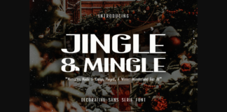 Jingle & Mingle Font Poster 1