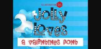 Jolly Loves Font Poster 1