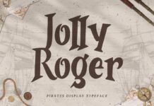 Jolly Roger Font Poster 1