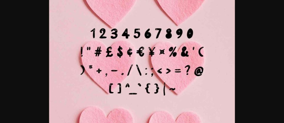 Kawaii Kyarakuta Font Poster 5