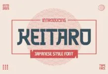 Keitaro Font Keitaro Font Poster 1
