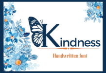 Kindness Font Poster 1