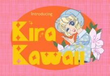 Kira Kawaii Font Poster 1