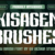 Kisagen Brushes Font