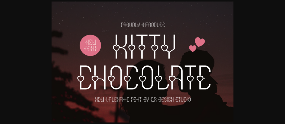 Kitty Chocolate Font Poster 3