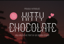 Kitty Chocolate Font Poster 1