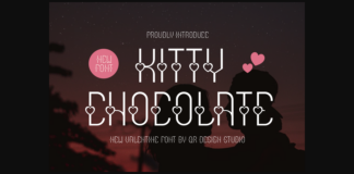 Kitty Chocolate Font Poster 1