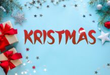 Kristmas Font Poster 1