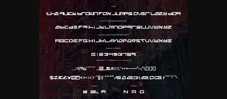 Krofex Font Poster 8