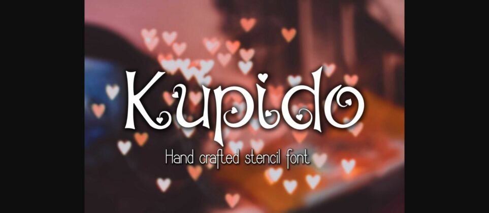 Kupido Font Poster 3