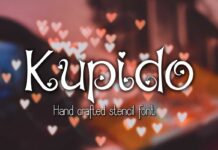 Kupido Font Poster 1