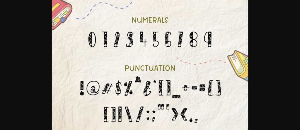Learning Font Poster 10