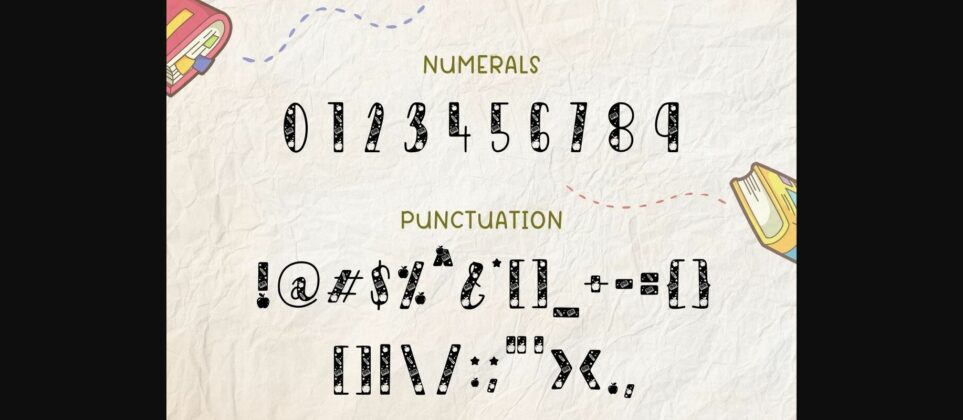 Learning Font Poster 10