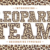 Leopard Team Font