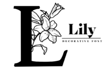 Lily Font Poster 1