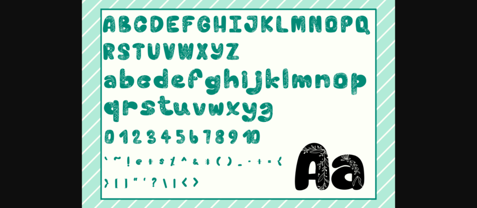 Little Branch Font Poster 4