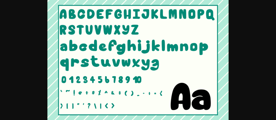 Little Branch Font Poster 5
