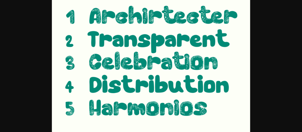 Little Branch Font Poster 9