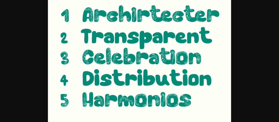 Little Branch Font Poster 9