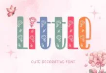 Little Font Little Font Poster 1