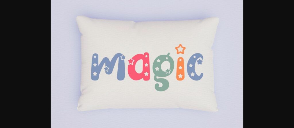Little Star Font Poster 5