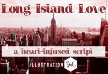 Long Island Love Font Poster 1