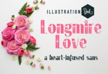 Longmire Love Font Poster 1