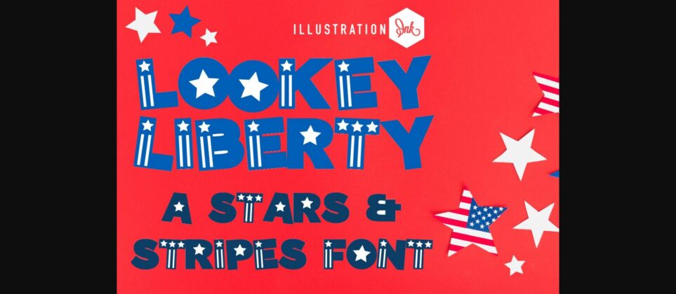 Lookey Liberty Font Poster 3