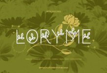 Loryme Font Poster 1